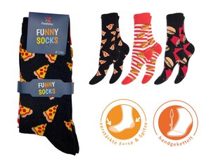 Unisex värvilised sokid Footstar Funny Socks 79045, 3 paari hind ja info | Meeste sokid | kaup24.ee