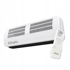 Väliukse soojuskardin DIMPLEX AC 3RE 3,0KW termostaadi ja nädalaprogrammiga 605x200x135 mm, valge hind ja info | Küttekehad | kaup24.ee