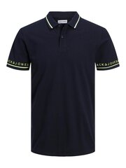 Jack & Jones laste polosärk 12224102*02, tumesinine 5715367476669 hind ja info | Poiste särgid | kaup24.ee