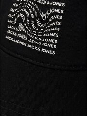 Мужская кепка Jack & Jones, 12225099*02, черная, 5715320353730 цена и информация | Jack&Jones Одежда, обувь и аксессуары | kaup24.ee