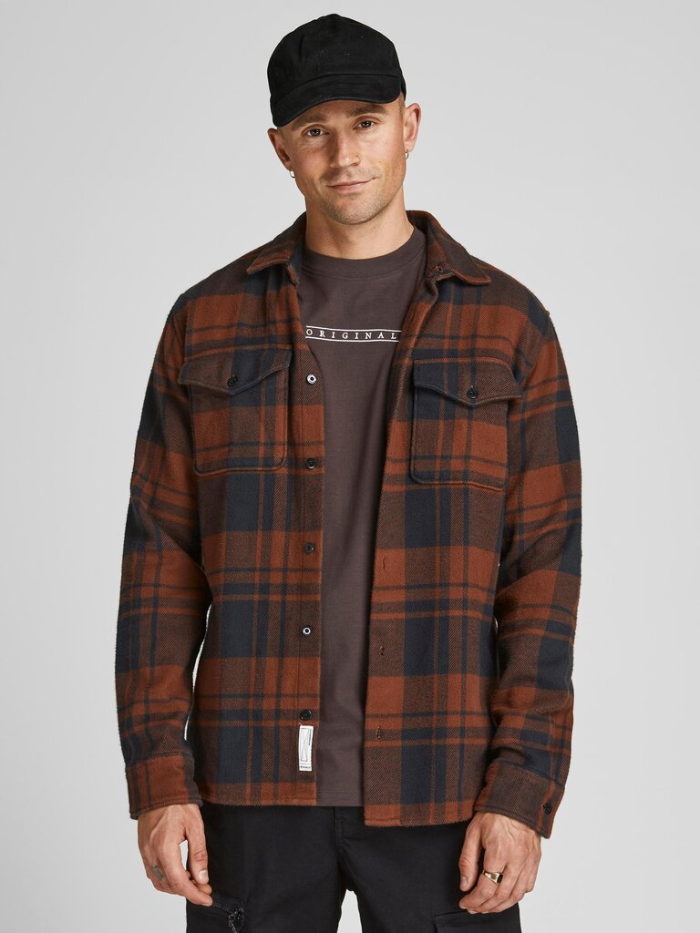 Jack & Jones meeste nokamüts 12193385*01, must 5715100660744 hind ja info | Meeste sallid, mütsid ja kindad | kaup24.ee