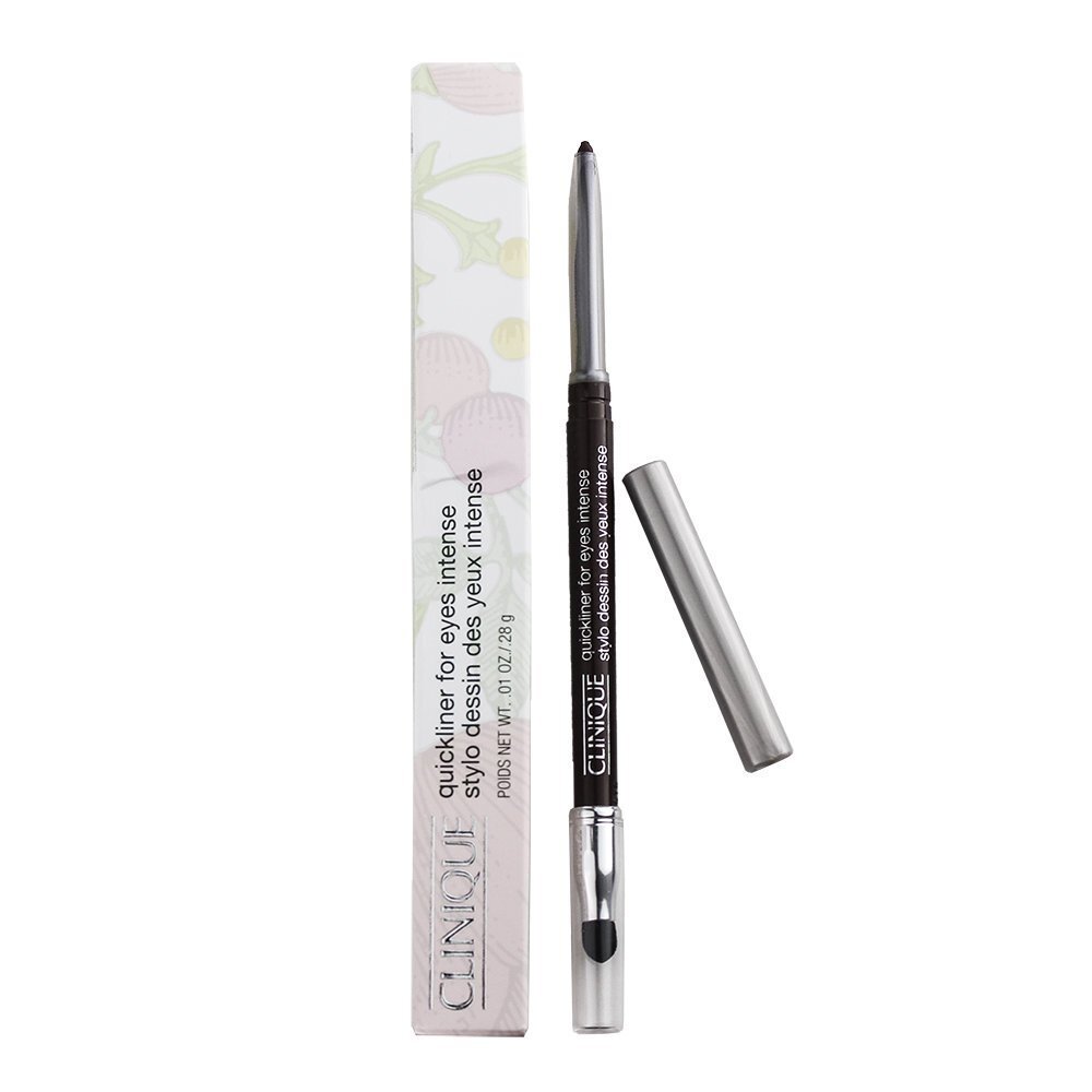 Silmapliiats Clinique Quickliner 09 Intense Ebony 0,28 g цена и информация | Ripsmetušid, lauvärvid, silmapliiatsid, seerumid | kaup24.ee