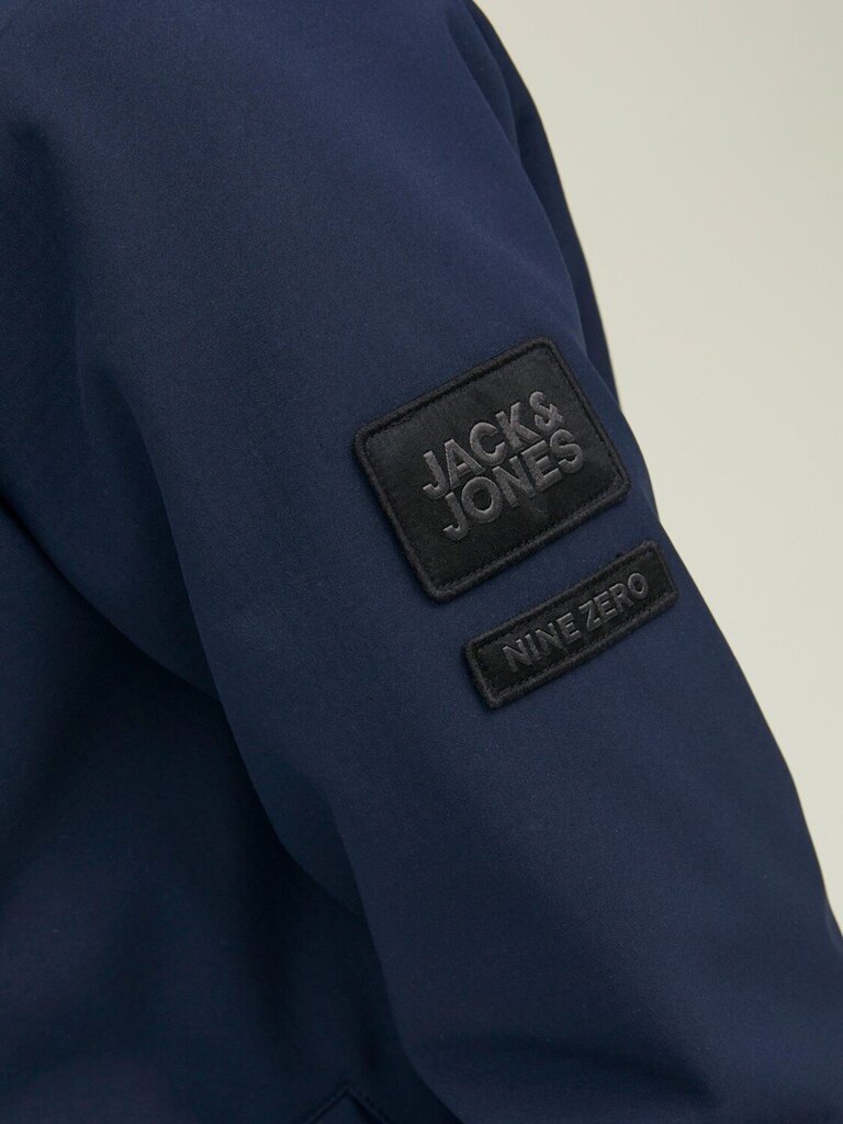 Jack & Jones laste jope 12215852*02, tumesinine 5715315464113 цена и информация | Poiste kampsunid, vestid ja jakid | kaup24.ee