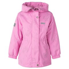 Lenne laste jope/parka 45g Marita 23226*1824, roosa 4741593314889 hind ja info | Tüdrukute joped ja mantlid | kaup24.ee