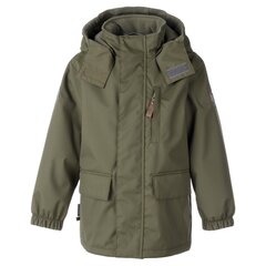 Lenne laste parka 45g Claes 23234*335, oliiv 4741593318566 hind ja info | Poiste joped | kaup24.ee