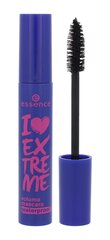 Ripsmetušš Essence I Love Extreme Volume Waterproof 12 ml, Ultra Black цена и информация | Тушь, средства для роста ресниц, тени для век, карандаши для глаз | kaup24.ee