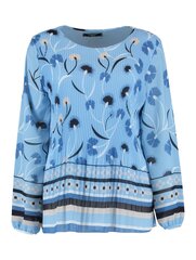 Женская блузка Zabaione, FLORA PL*01, синий/черный цвет, 4063942905167 цена и информация | Женские блузки, рубашки | kaup24.ee