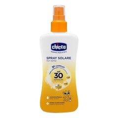 Päikesekaitse sprei lastele Chicco Dermo Pediatric SPF30, 150ml hind ja info | Chicco Kosmeetika, parfüümid | kaup24.ee