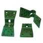 Klambrid võrgusilma jaoks 35 mm (24 tk), roheline цена и информация | Aiatööriistad | kaup24.ee
