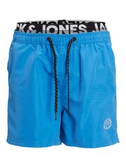 Jack & Jones meeste ujumispüksid 12227254*01, elektrisinine/super 5715364071171 hind ja info | Ujumispüksid, shortsid | kaup24.ee