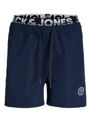 Jack & Jones laste ujumispüksid 12228535*02, tumesinine 5715414309902 цена и информация | Плавки для мальчиков | kaup24.ee