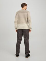 Jack & Jones мужской пуловер 12157321*02, светло-бежевый/oatmeal 5715311444430 цена и информация | Мужские свитера | kaup24.ee