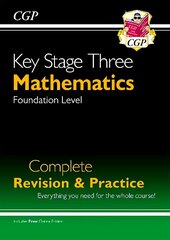 KS3 Maths Complete Revision & Practice - Foundation (with Online Edition) hind ja info | Noortekirjandus | kaup24.ee