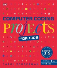 Computer Coding Projects for Kids: A unique step-by-step visual guide, from binary code to building games hind ja info | Noortekirjandus | kaup24.ee