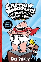 Captain Underpants: Two Pant-tastic Novels in One (Full Colour!) hind ja info | Noortekirjandus | kaup24.ee