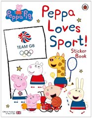 Peppa Pig: Peppa Loves Sport! Sticker Book: Official Product of Team GB цена и информация | Книги для малышей | kaup24.ee