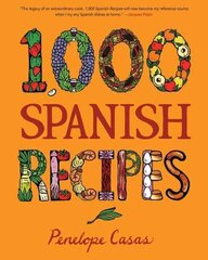 1,000 Spanish Recipes цена и информация | Книги рецептов | kaup24.ee