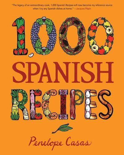 1,000 Spanish Recipes цена и информация | Retseptiraamatud  | kaup24.ee