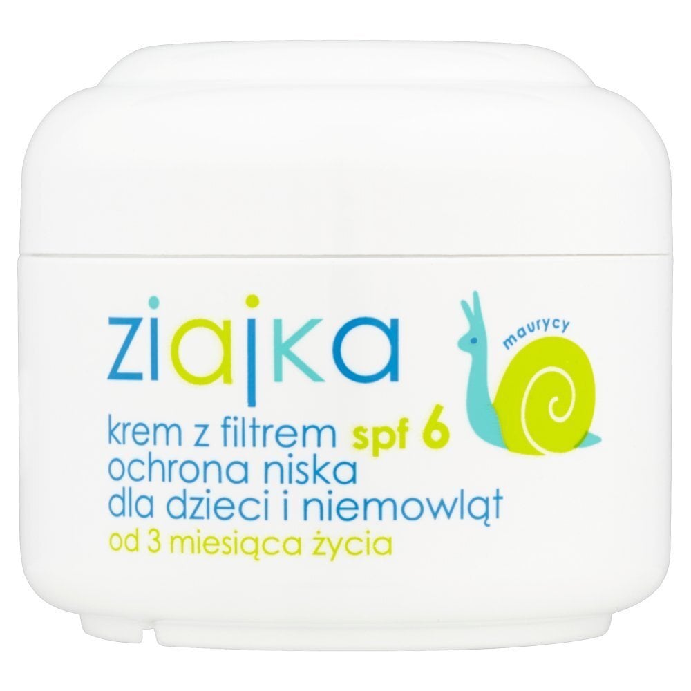 Kehakreem lastele Ziaja Ziajka SPF6 50 ml hind ja info | Päikesekreemid | kaup24.ee