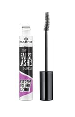 Тушь для ресниц Essence The False Lashes Extreme Volume & Curl 10 мл, Black цена и информация | Тушь, средства для роста ресниц, тени для век, карандаши для глаз | kaup24.ee