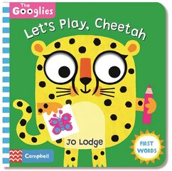 Let's Play, Cheetah: First Playtime Words цена и информация | Книги для малышей | kaup24.ee