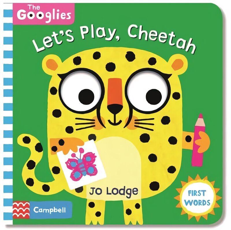 Let's Play, Cheetah: First Playtime Words hind ja info | Väikelaste raamatud | kaup24.ee