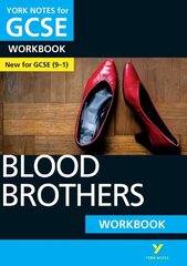 Blood Brothers WORKBOOK: York Notes for GCSE (9-1): - the ideal way to catch up, test your knowledge and feel ready for 2022 and 2023 assessments and exams hind ja info | Noortekirjandus | kaup24.ee