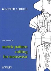 Metric Pattern Cutting for Menswear: Including Unisex Clothes and Computer Aided Design 5th Edition hind ja info | Kunstiraamatud | kaup24.ee