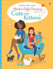 Sticker Dolly Dressing Cats and Kittens UK 2017 hind ja info | Noortekirjandus | kaup24.ee