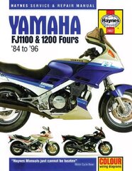 Yamaha FJ1100 & 1200 Fours (84-96): 84-96 hind ja info | Reisiraamatud, reisijuhid | kaup24.ee