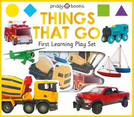 First Learning Play Set: Things That Go цена и информация | Книги для малышей | kaup24.ee