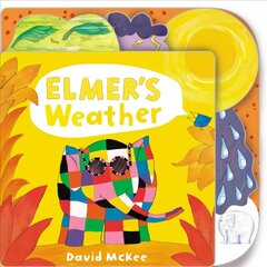 Elmer's Weather: Tabbed Board Book hind ja info | Väikelaste raamatud | kaup24.ee