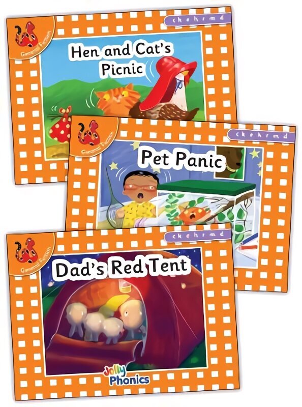 Jolly Phonics Orange Level Readers Set 2: in Precursive Letters (British English edition) hind ja info | Noortekirjandus | kaup24.ee