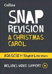 Christmas Carol: AQA GCSE 9-1 English Literature Text Guide: Ideal for Home Learning, 2022 and 2023 Exams hind ja info | Noortekirjandus | kaup24.ee