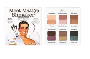 Lauvärvipalett Meet Matt Shmaker theBalm hind ja info | Ripsmetušid, lauvärvid, silmapliiatsid, seerumid | kaup24.ee