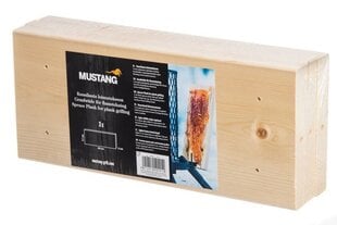Деревянные доски для жарки рыбы Mustang 33мм/3шт. цена и информация | Аксессуары для гриля и барбекю | kaup24.ee