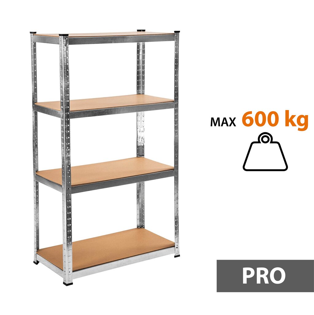 Hoiuriiulid Tonro 150x75x40 PRO, 3 tk hind ja info | Riiulid tööriistadele | kaup24.ee