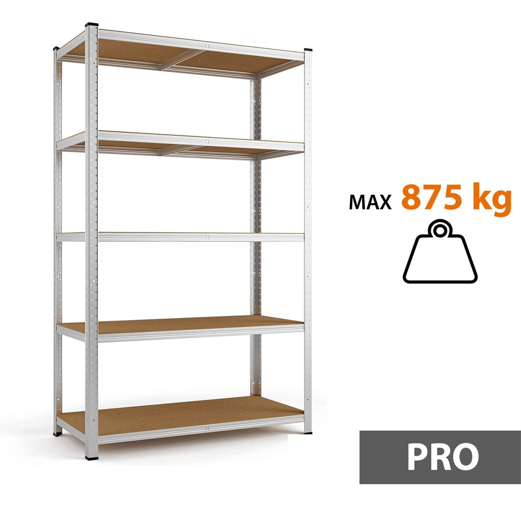 Hoiuriiulid Tonro 180x90x40 Pro, 3 tk hind ja info | Riiulid tööriistadele | kaup24.ee