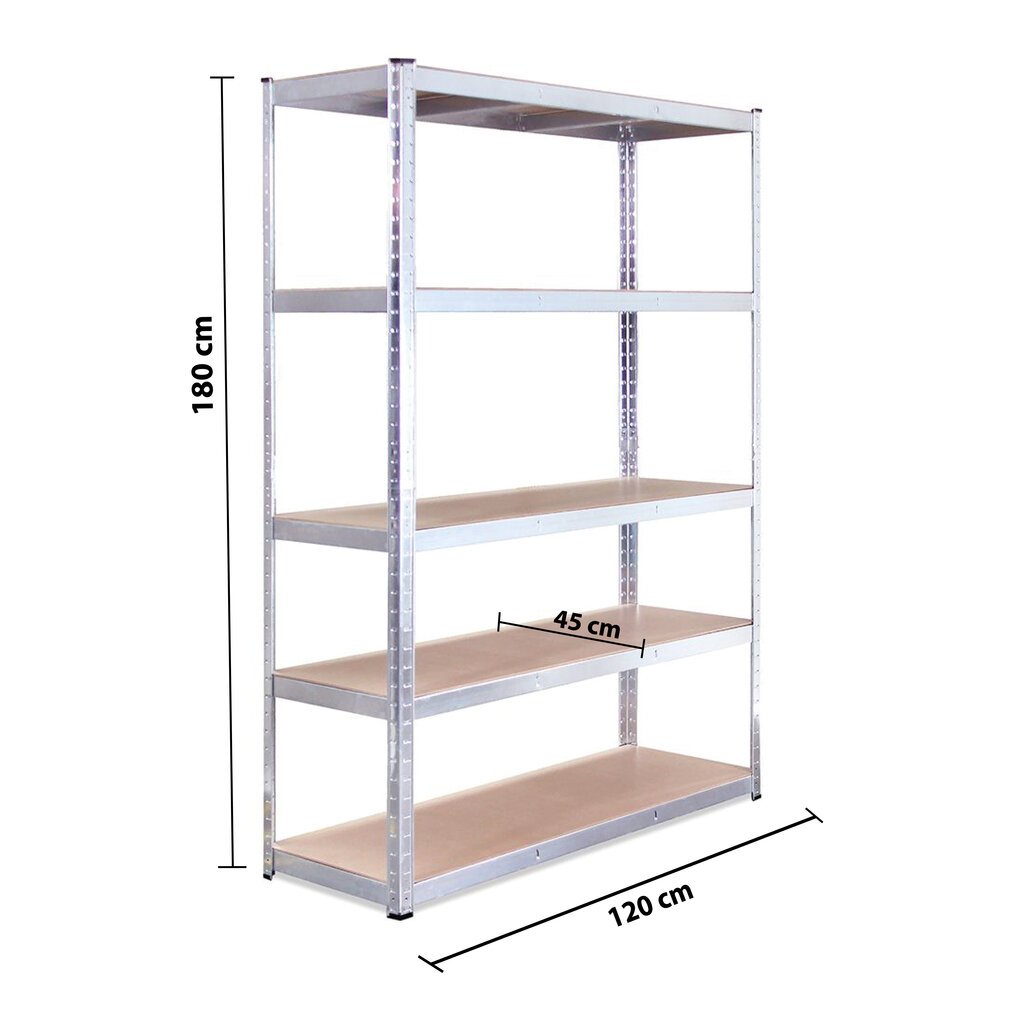 Hoiuriiulid Tonro Pro 180x120x45 hind ja info | Riiulid tööriistadele | kaup24.ee