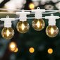 Välitingimustes kasutatav valguskett (LED tuled) 30 m Glow valge цена и информация | Jõulutuled | kaup24.ee