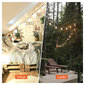 Välitingimustes kasutatav valguskett (LED tuled) 30 m Glow valge цена и информация | Jõulutuled | kaup24.ee