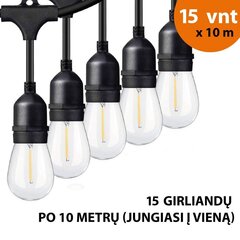 Välitingimustes kasutatav valguskett (LED tuled) 150 m Drop цена и информация | Гирлянды | kaup24.ee