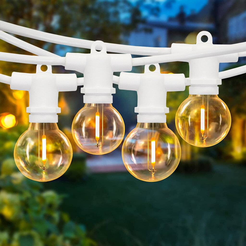 Välitingimustes kasutatav valguskett (LED tuled) 30 m Perl valge hind ja info | Jõulutuled | kaup24.ee
