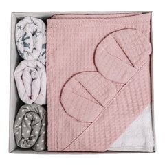 Комплект для ванночки, розовый цена и информация | Maudynių prekės | kaup24.ee