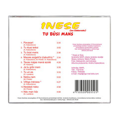 CD Inese - Tu Būsi Mans hind ja info | Vinüülplaadid, CD, DVD | kaup24.ee