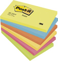 Клейкие цветные стикеры Post-it цена и информация | Смягчает воду и защищает Вашу посудомоечную машину от извести. | kaup24.ee