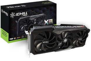 Inno3D GeForce RTX 4070 Ti iCHILL X3 (C407T3-126XX-186148H) hind ja info | Videokaardid (GPU) | kaup24.ee