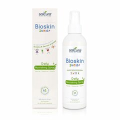 Laste toitev sprei Salcura Bioskin Junior Daily Nourishing Spray probleemsele nahale kogu kehal 250 ml цена и информация | Косметика для мам и детей | kaup24.ee