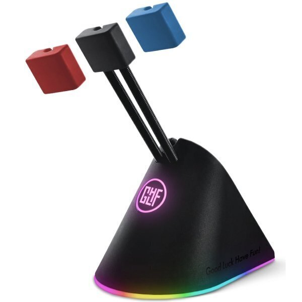 GLHF – Citadel Mouse Bungee Colorful, 3 clips, RGB hind ja info | Hiired | kaup24.ee