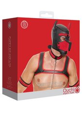 Mängukomplekt kutsikale Ouch! Puppy Kit, must/punane hind ja info | BDSM ja fetish | kaup24.ee
